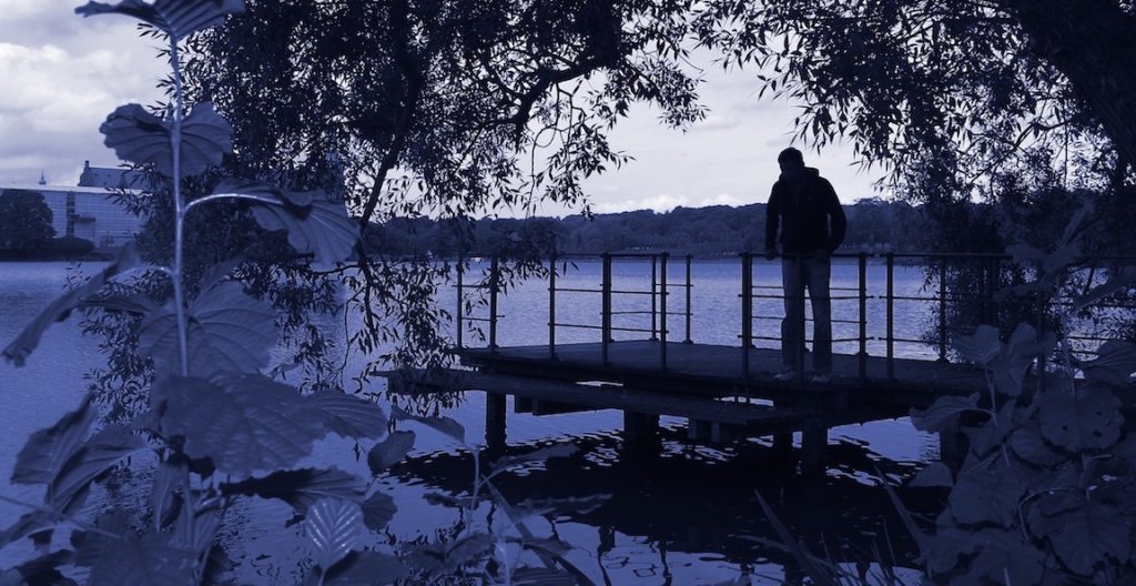 Selvmordstanker. Modelfoto. Prøv ViTales Terapi, Hillerød