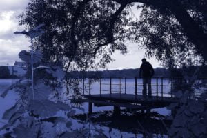 Selvmordstanker. Modelfoto. Prøv ViTales Terapi, Hillerød
